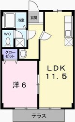 エスポワール鎌倉の物件間取画像